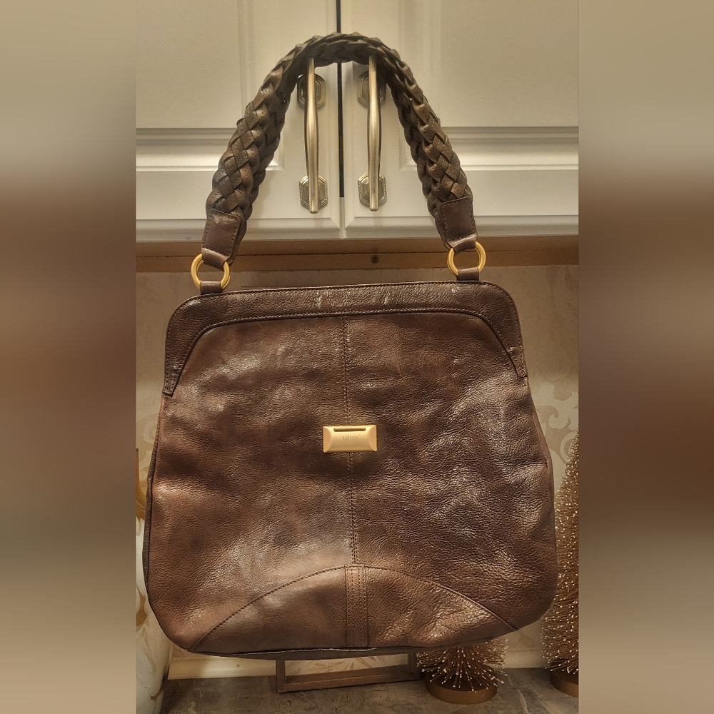 Latico Olive Green Leather Shoulder Bag Tote Satchels